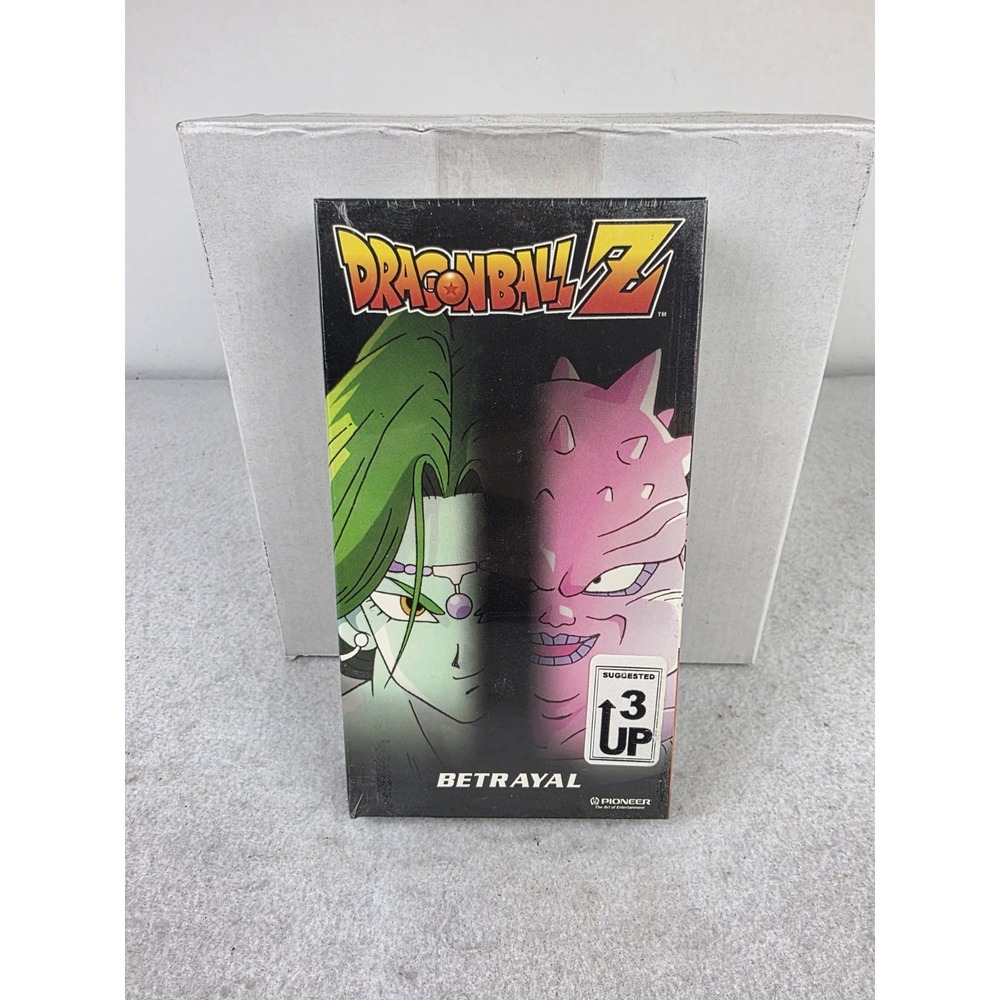 Sealed 1998 Dragon Ball Z - Saiyan: Betrayal VHS Tape English Dubbed Version DBZ